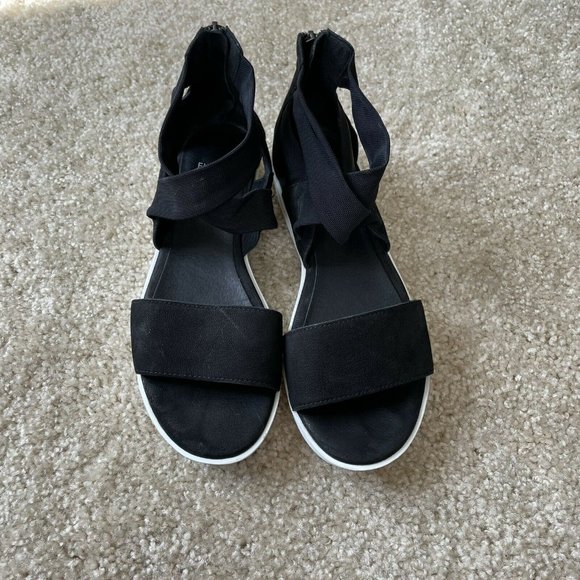 Eileen Fisher Shoes - Eileen Fisher Kash Tumbled Nubuck Leather Sneaker